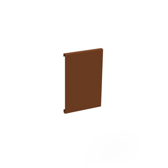 Kantstål Corten skarvplåt 12 cm