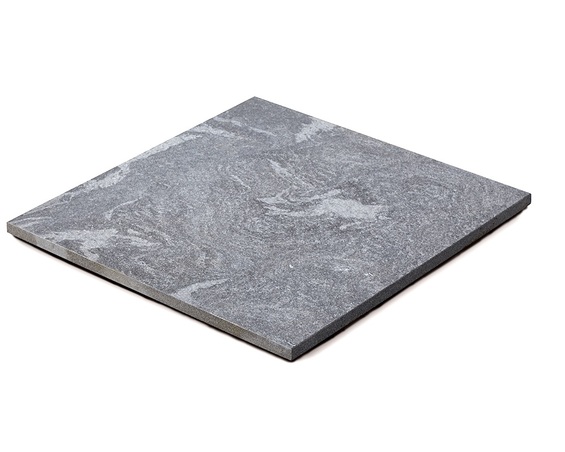 Granitkeramik granit gråmelerad 60x60x2 cm